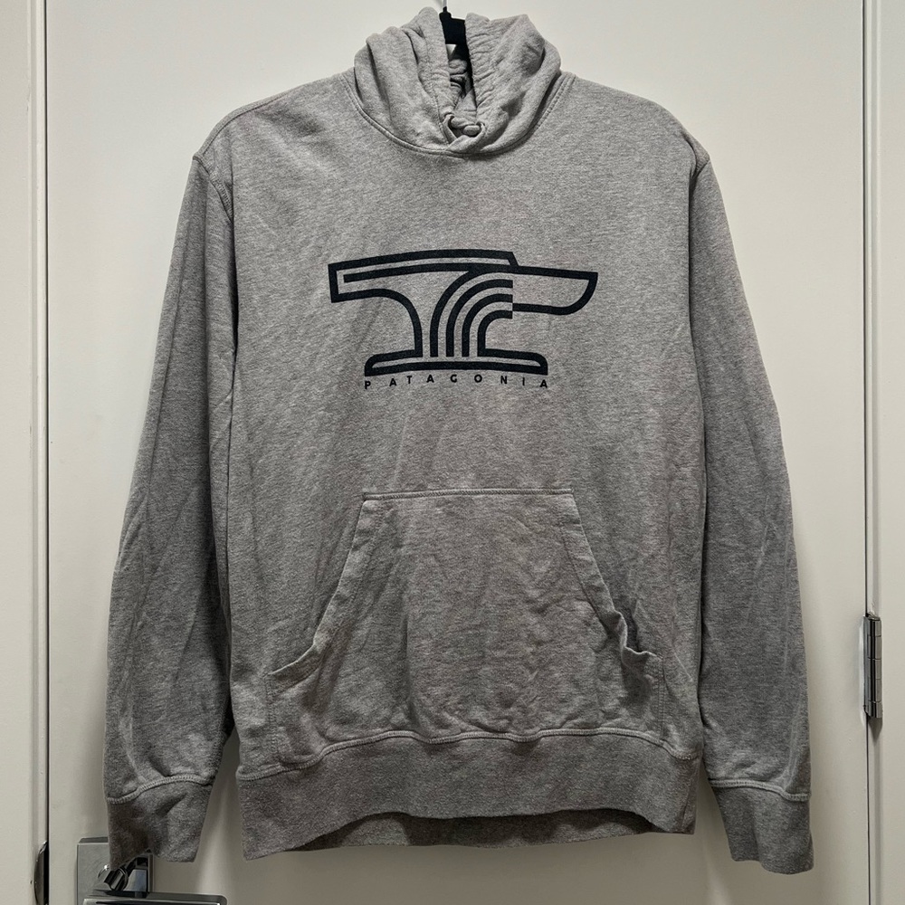 Patagonia Heather Gray Lightweight Pullover Hoodie